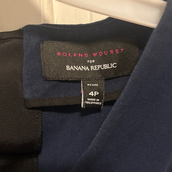 Banana Republic Navy and Black Cheetah Print Mini Dress - Picture 4 of 4